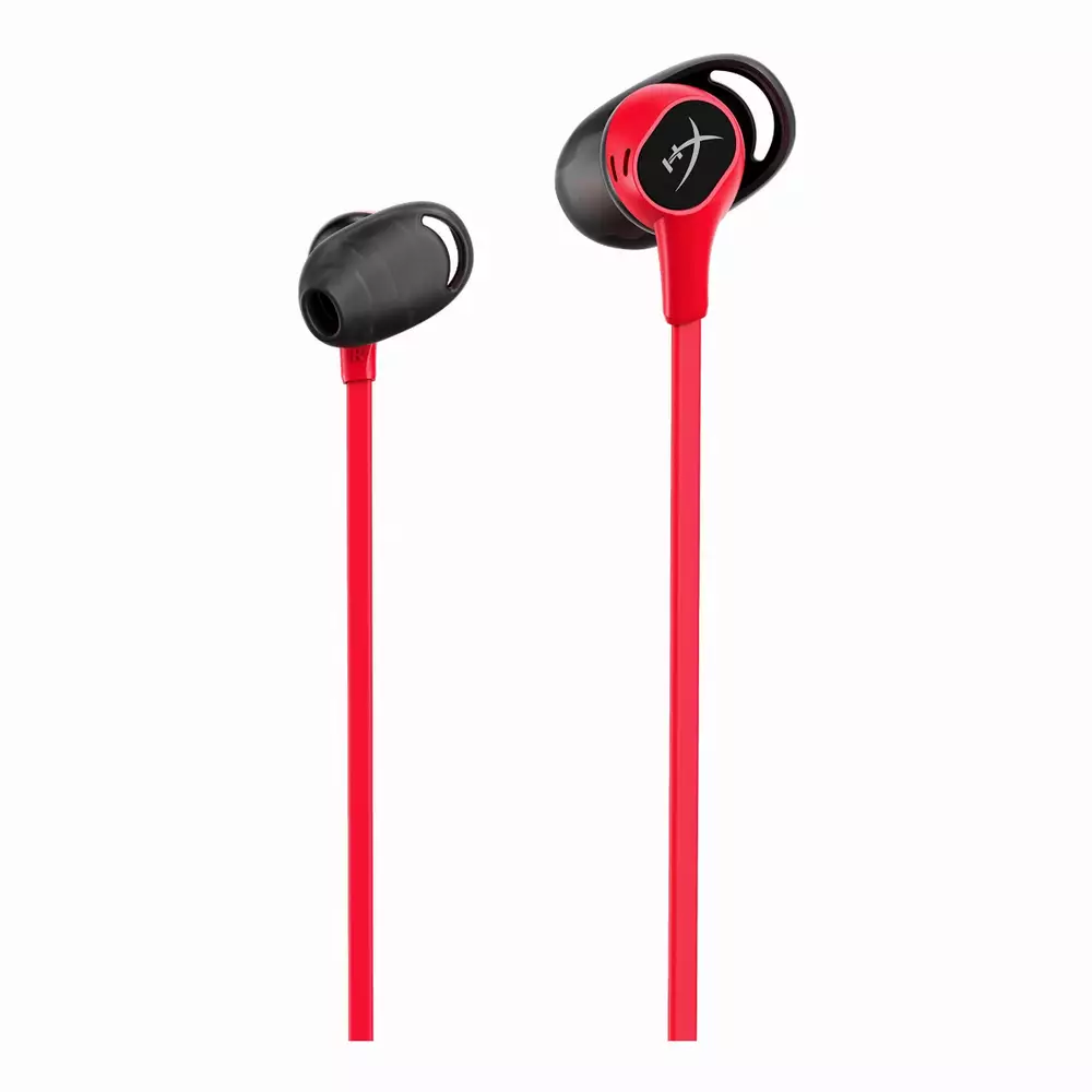 Безжични геймърски слушалки тапи с микрофон HyperX Cloud Buds Wireless, Червен