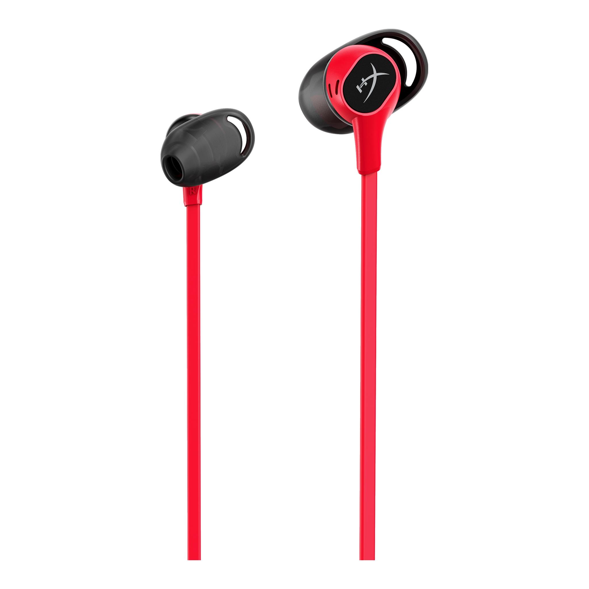 Безжични геймърски слушалки тапи с микрофон HyperX Cloud Buds Wireless, Червен