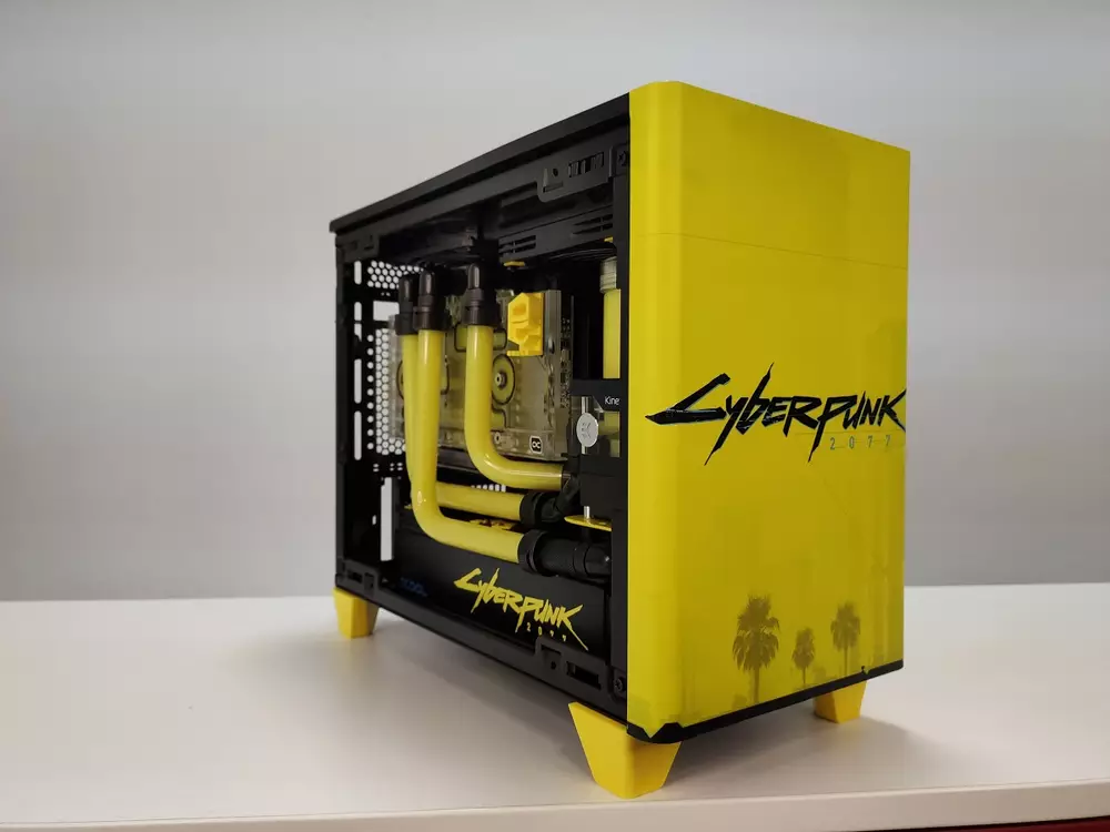 Геймърски компютър CyberPunk 2077 Limited Edition (Intel i9-10850K, 32GB DDR4, RTX 3080)