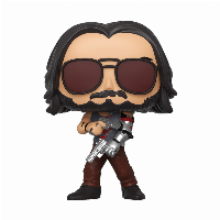 Фигурка Funko POP! Games: Cyberpunk 2077 - Johnny Silverhand with Guns #592