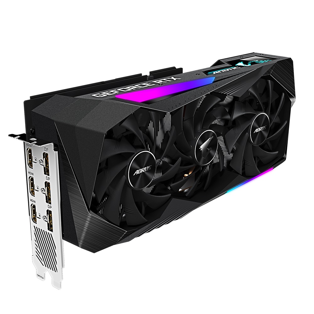 Видео карта GIGABYTE AORUS GeForce RTX 3070 MASTER 8G