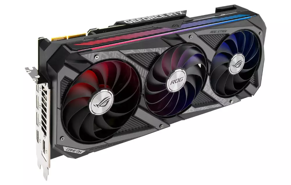 Видео карта ASUS ROG STRIX GeForce RTX 3070 GAMING OC 8GB
