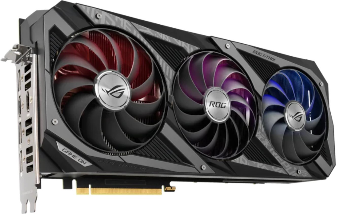 Видео карта ASUS ROG STRIX GeForce RTX 3070 GAMING OC 8GB