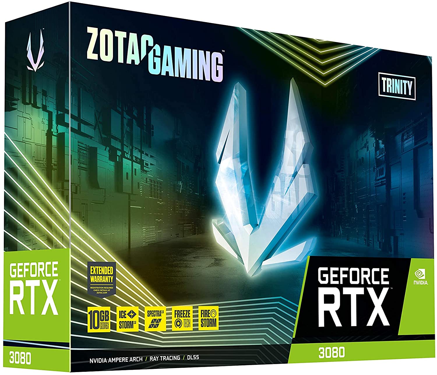 Видео карта ZOTAC GAMING GeForce RTX 3080 Trinity