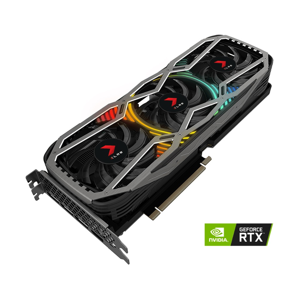 Видео карта PNY GeForce RTX 3080 10GB XLR8 Gaming REVEL EPIC-X RGB Triple Fan Edition
