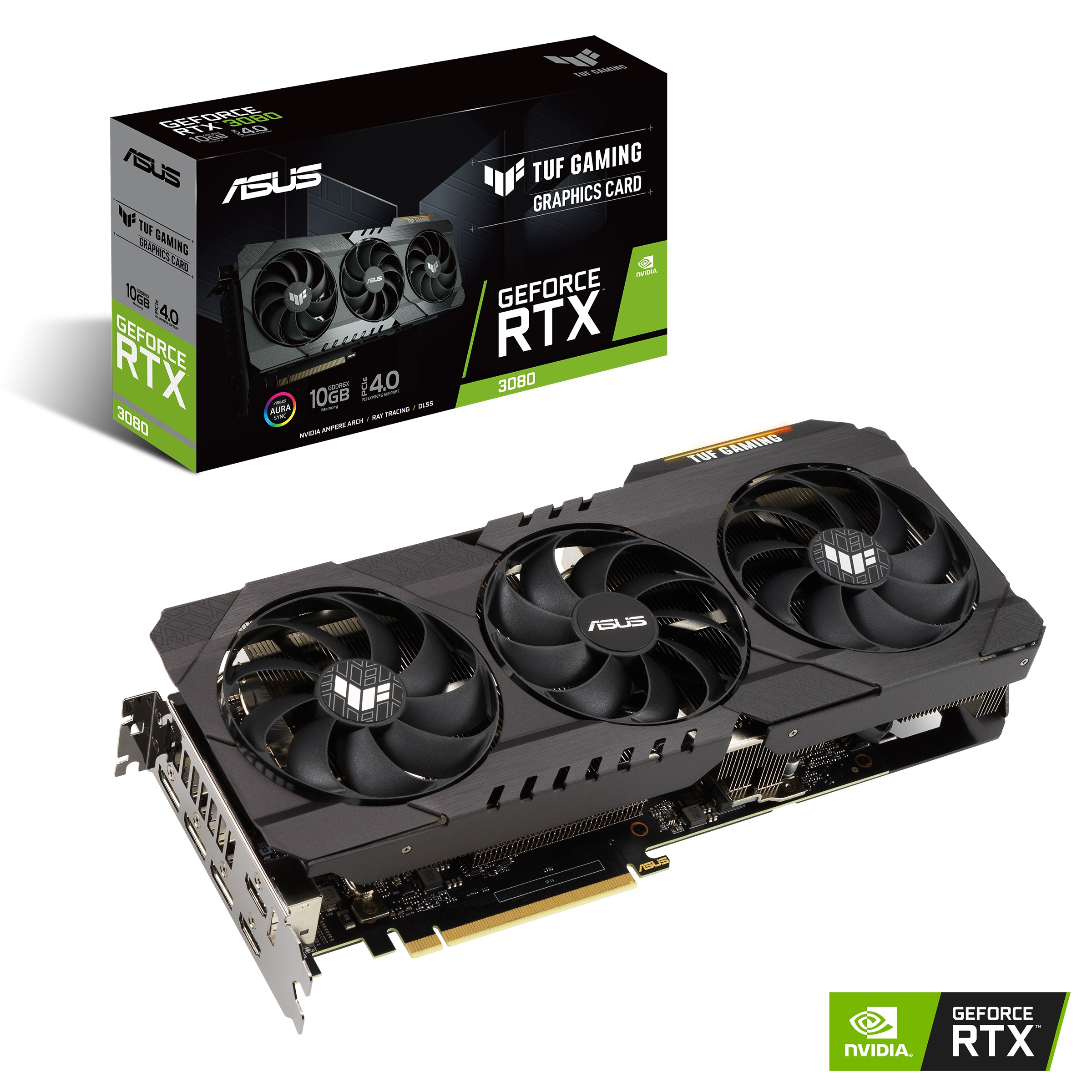 Видео карта ASUS TUF Gaming GeForce RTX 3080 10GB