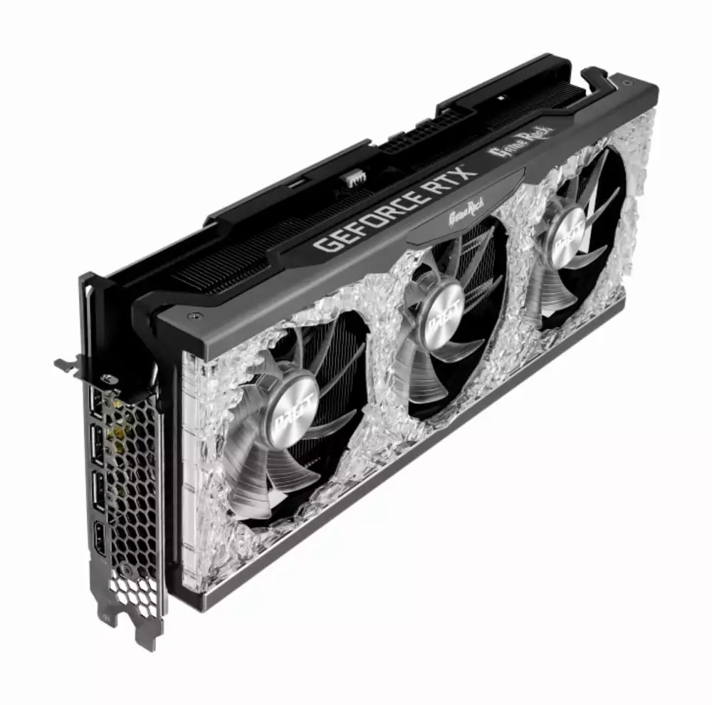 Видео карта PALIT GeForce RTX 3080 GameRock 10GB LHR