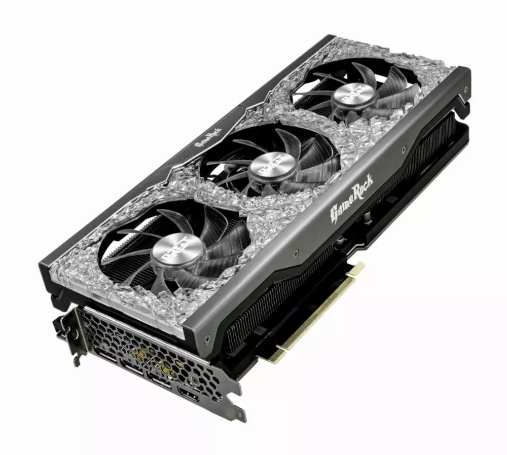 Видео карта PALIT GeForce RTX 3080 GameRock 10GB LHR