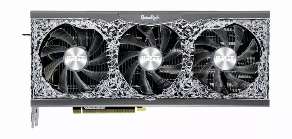 Видео карта PALIT GeForce RTX 3080 GameRock 10GB LHR