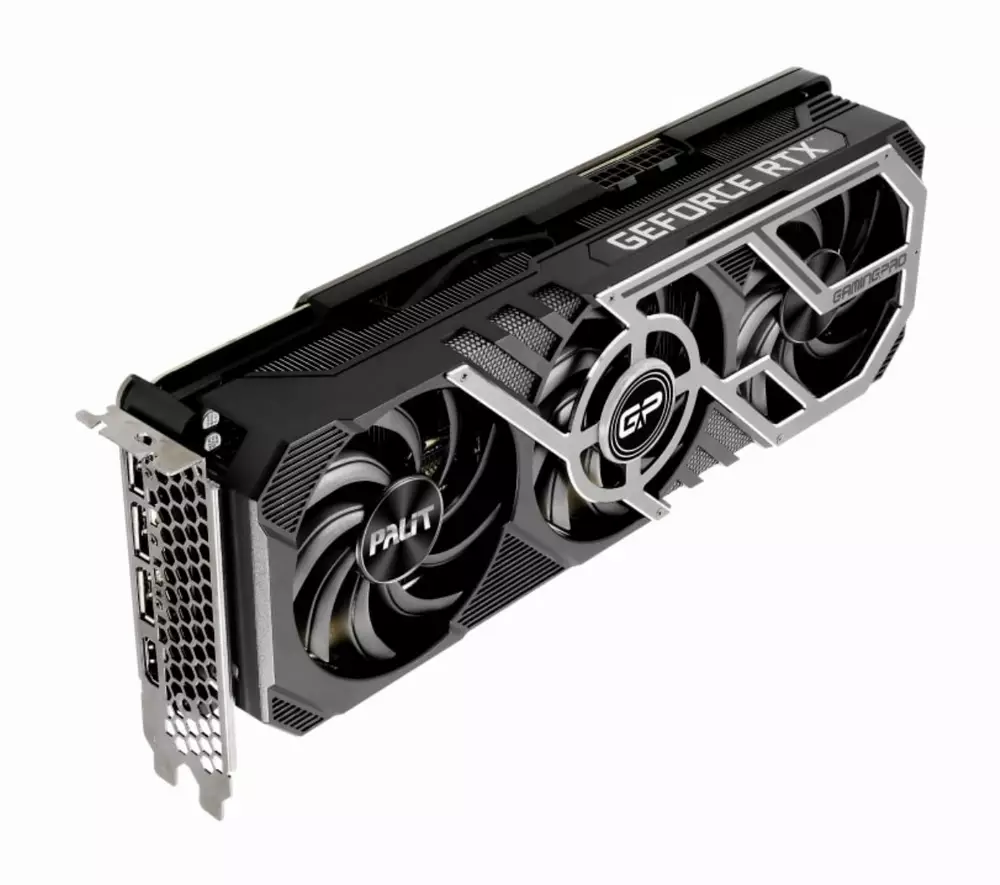 Видео карта PALIT GeForce RTX 3080 GamingPro 10G LHR