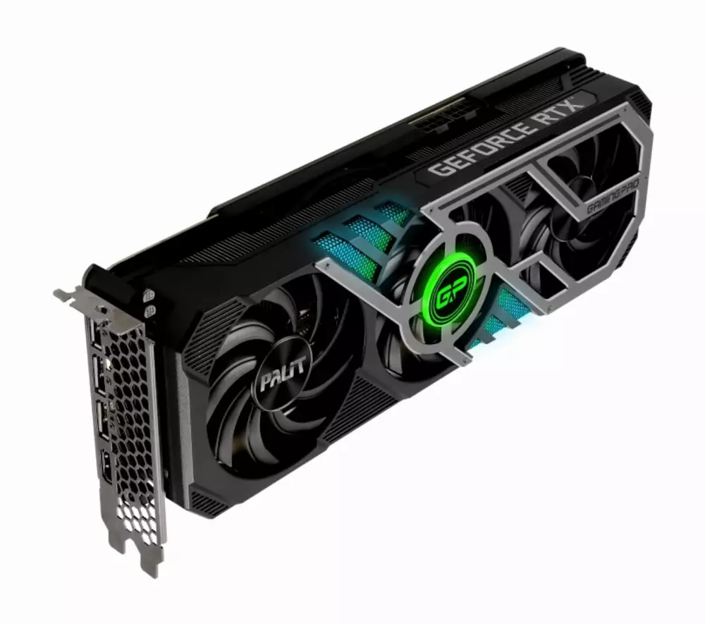Видео карта PALIT GeForce RTX 3080 GamingPro 10G LHR