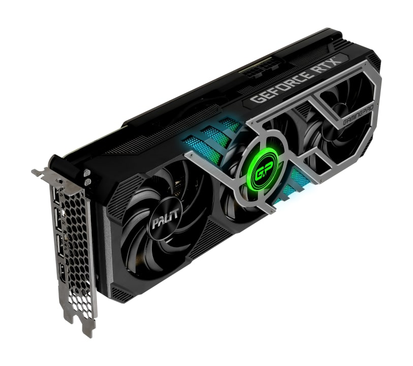 Видео карта PALIT GeForce RTX 3080 GamingPro 10G LHR