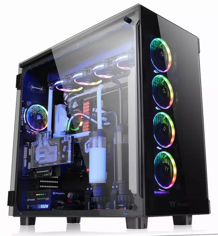 Кутия THERMALTAKE View 91 TG RGB Super Tower CA-1I9-00F1WN-00