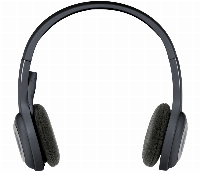 Безжични слушалки Logitech H600, Микрофон, USB, Черни 