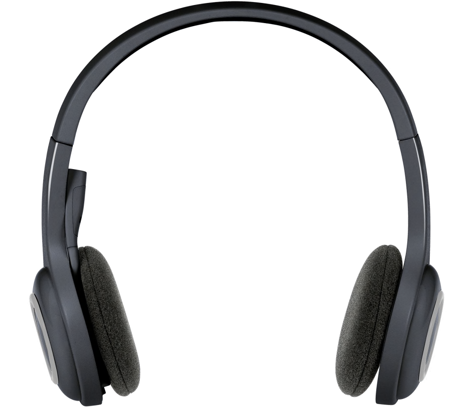 Безжични слушалки Logitech H600, Микрофон, USB, Черни 