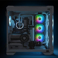 Вентилатор Thermaltake Pure Duo 14 ARGB Sync Radiator 2 pack White