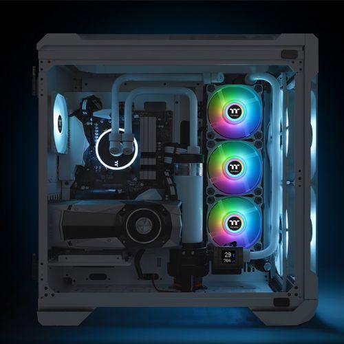 Вентилатор Thermaltake Pure Duo 14 ARGB Sync Radiator 2 pack White
