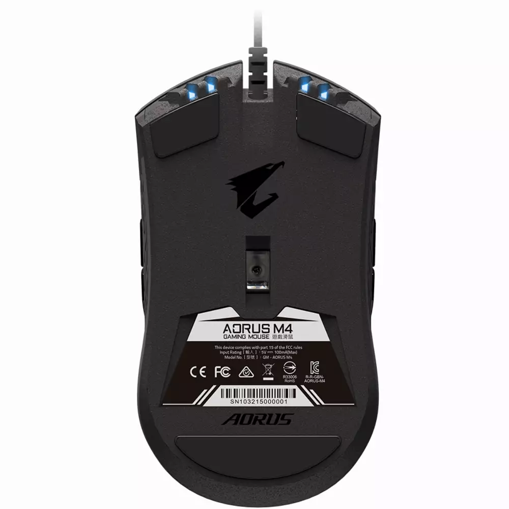 Геймърска мишка Gigabyte Aorus M4 RGB Fusion