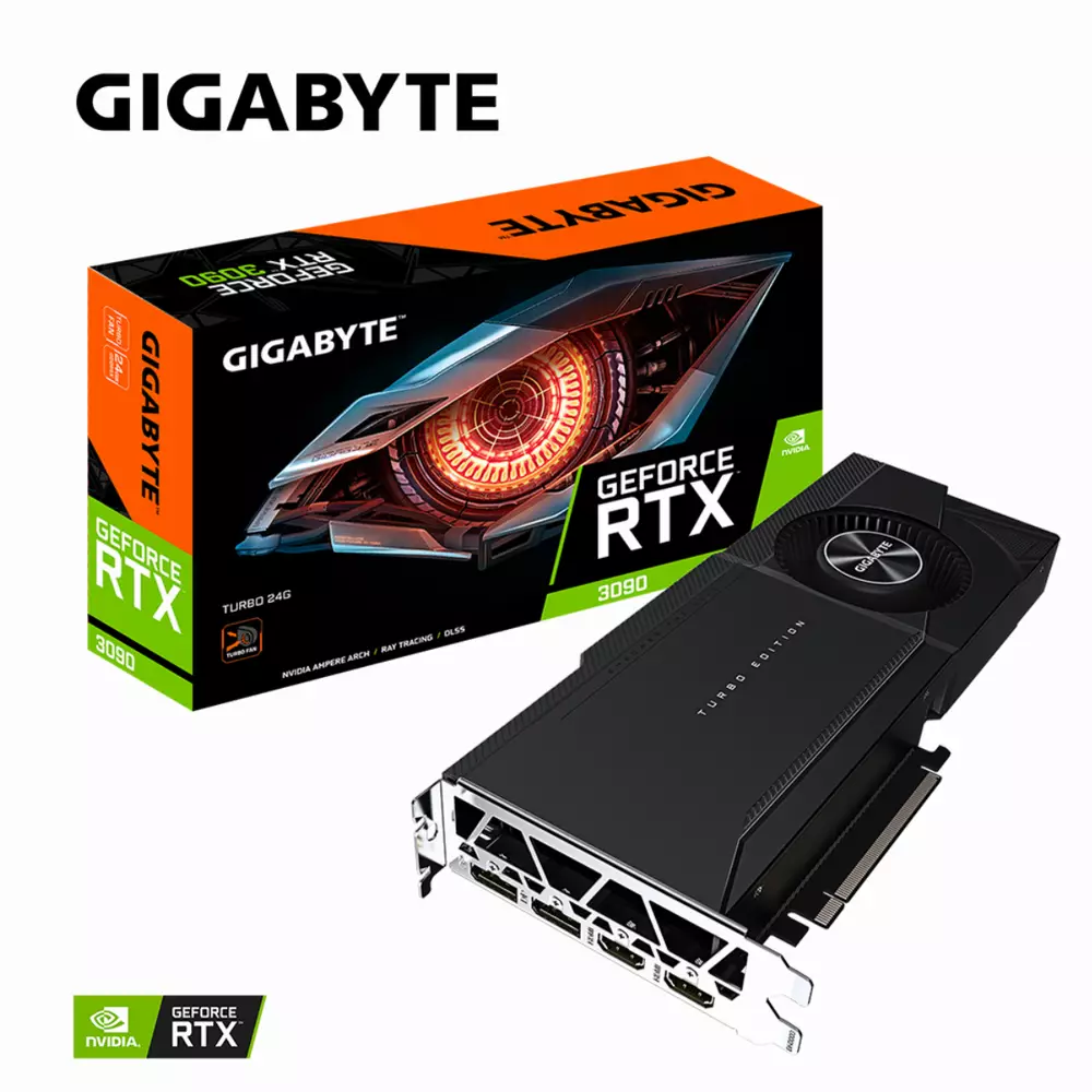 Видео карта GIGABYTE GeForce RTX 3090 TURBO 24GB 