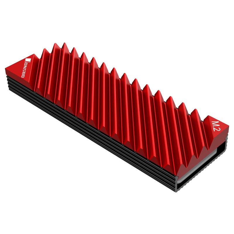 Пасивен охладител Jonsbo M.2 SSD, оребрен