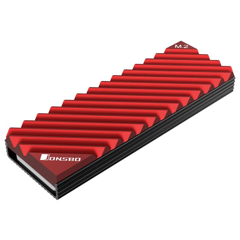 Пасивен охладител Jonsbo M.2 SSD, оребрен