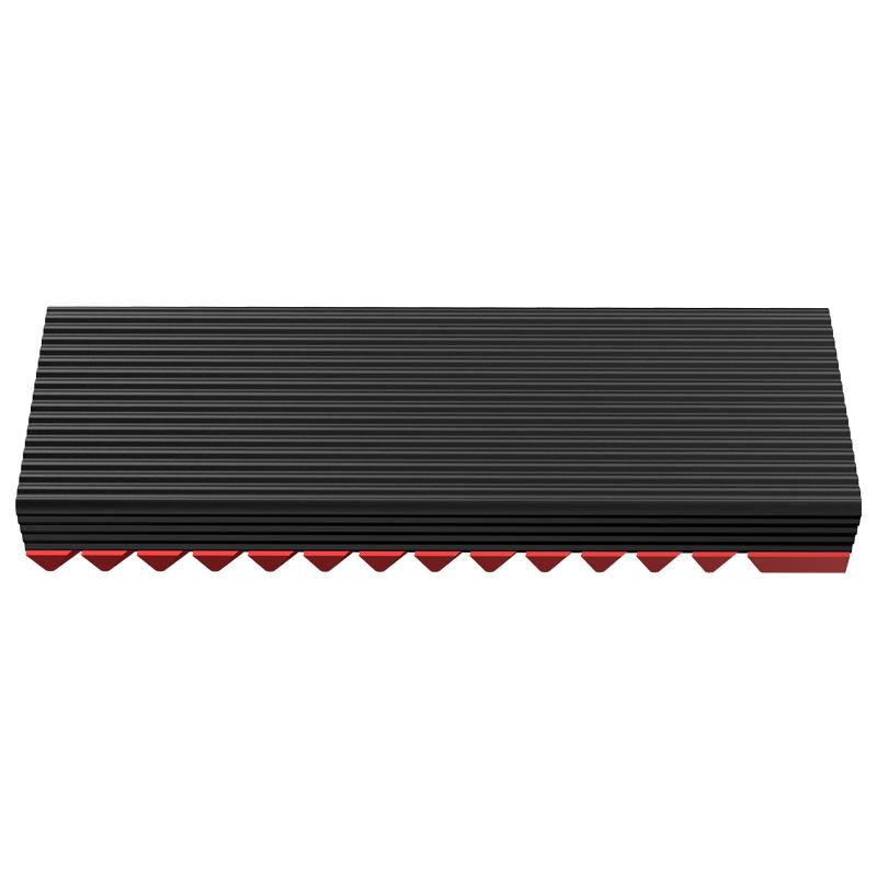 Пасивен охладител Jonsbo M.2 SSD, оребрен