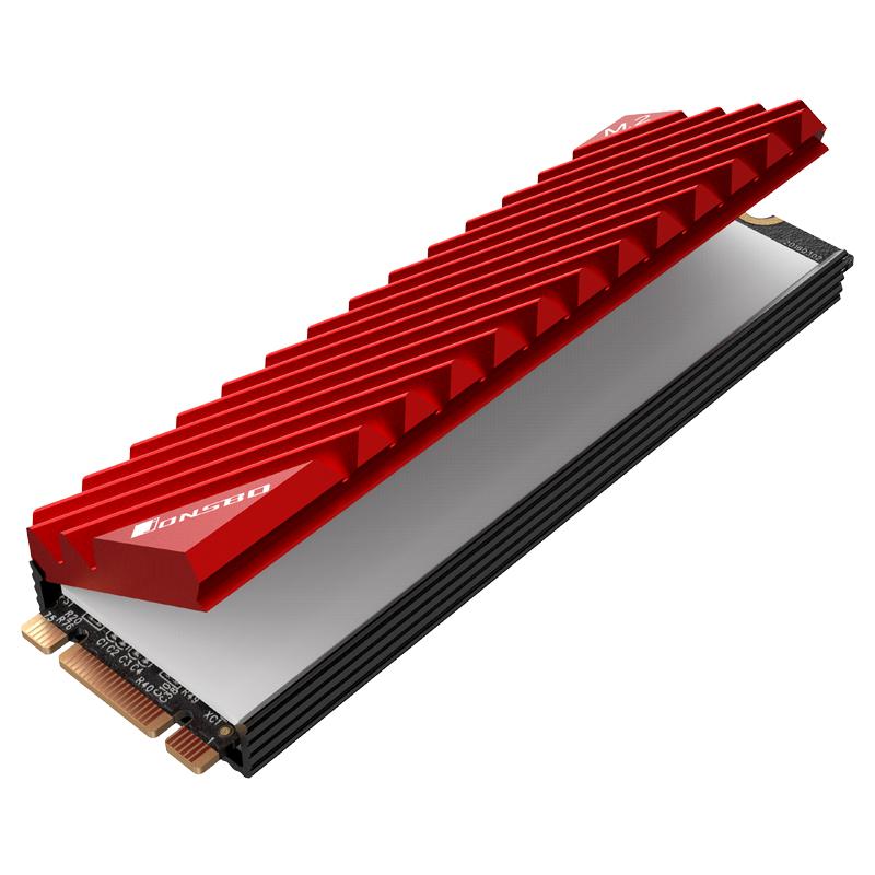Пасивен охладител Jonsbo M.2 SSD, оребрен