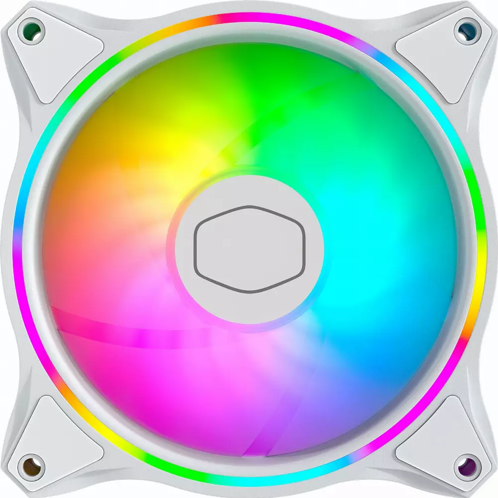 Вентилатор Cooler Master MasterFan MF120 Halo White edition ARGB