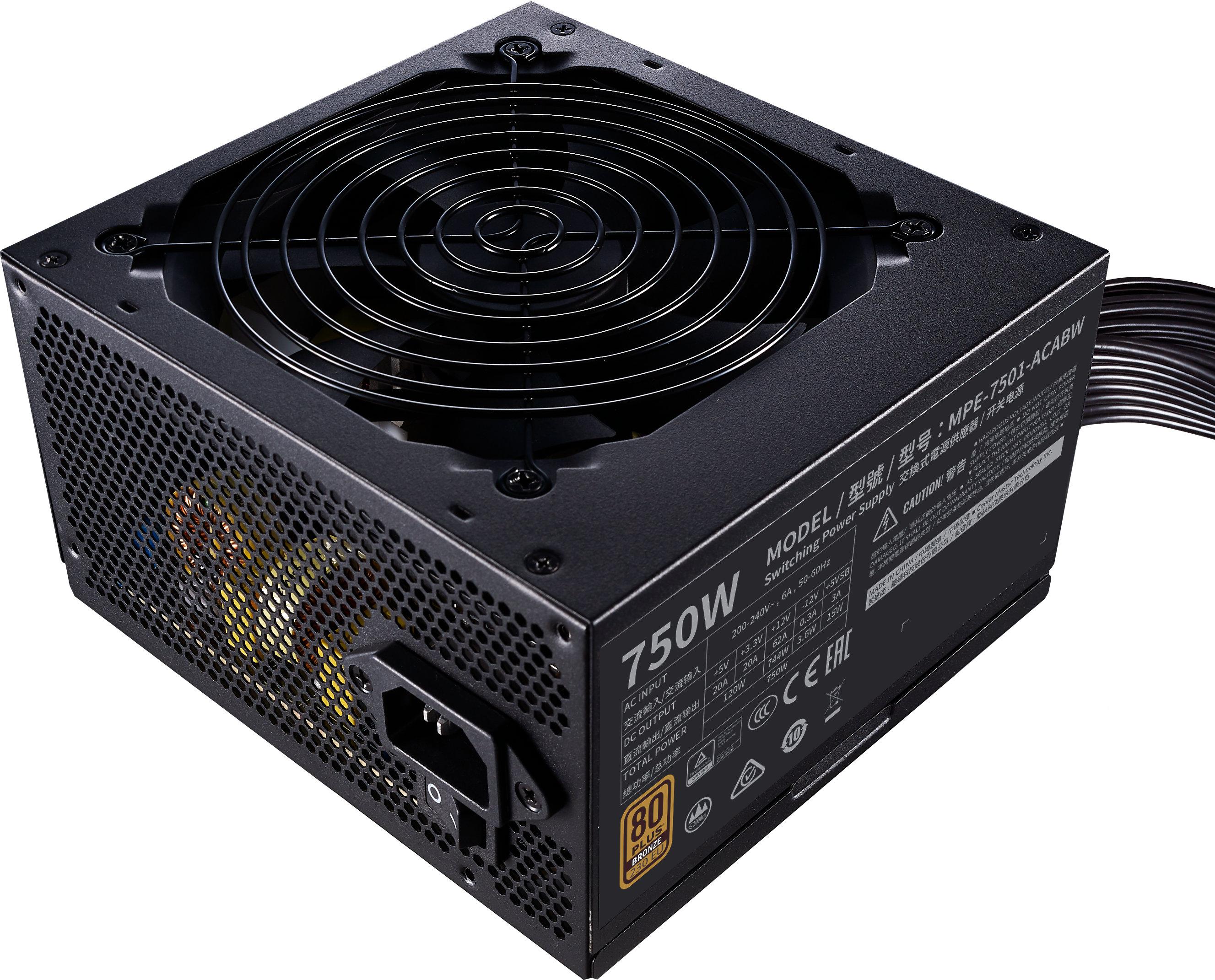 Захранване Cooler Master MWE 750W Bronze V2 230V