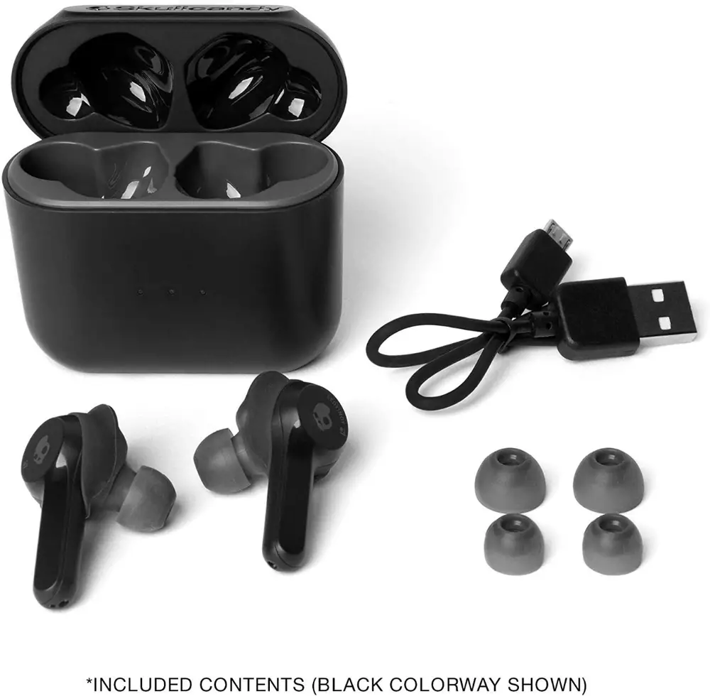 Блутут слушалки Skullcandy Indy True Wireless, Черен