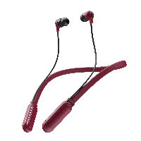 Блутут слушалки тапи Skullcandy INKD + Wireless Червен