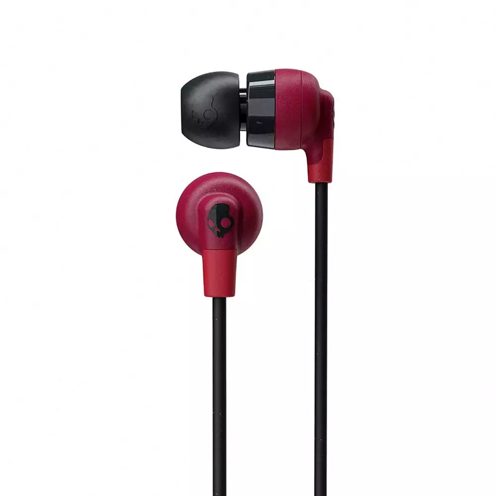 Блутут слушалки тапи Skullcandy INKD + Wireless Червен