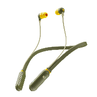 Блутут слушалки тапи Skullcandy INKD + Wireless, Зелен