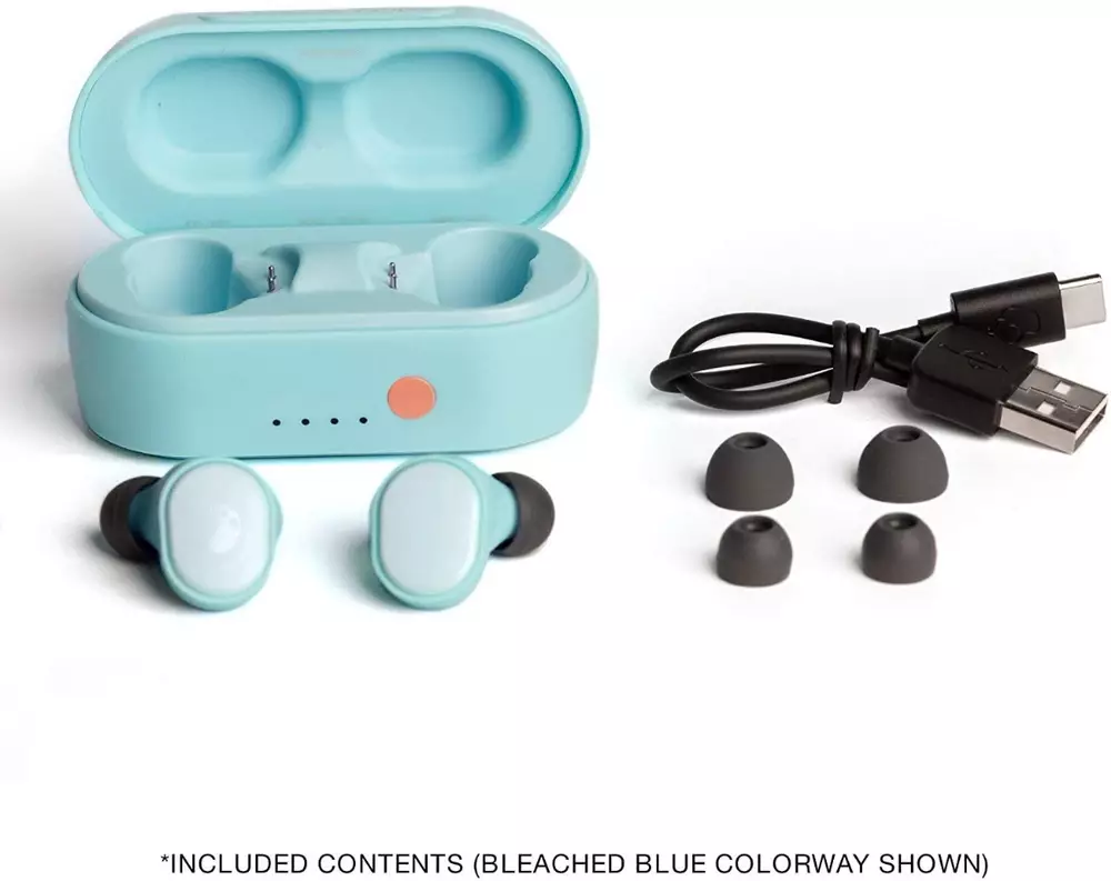 Блутут слушалки Skullcandy Sesh Evo True Wireless, Черен