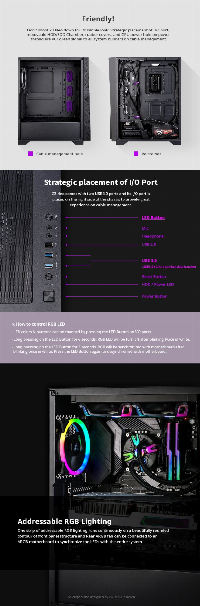 Кутия Zalman Z3 NEO aRGB ATX Case