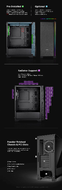 Кутия Zalman Z3 NEO aRGB ATX Case