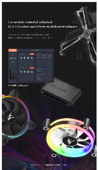 Контролер за вентилатори Zalman RGB Fan Hub 8ch aRGB - Z-SYNC