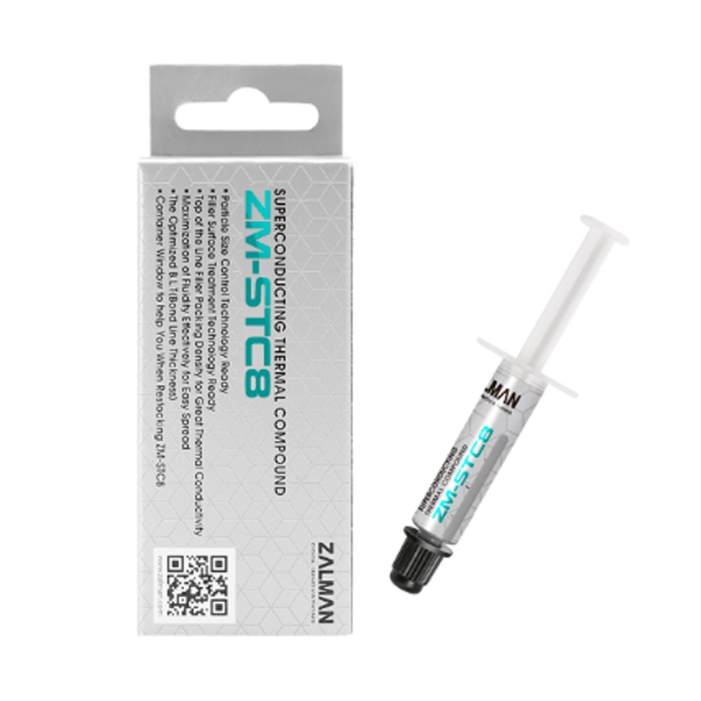 Термо паста Zalman STC8 Thermal compound 8.3W/mK 1.5g 
