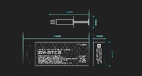 Термо паста Zalman STC8 Thermal compound 8.3W/mK 1.5g 