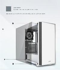 Кутия Zalman R2 WHITE ATX CASE
