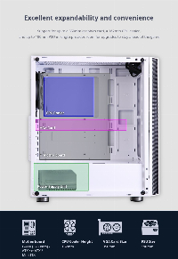 Кутия Zalman R2 WHITE ATX CASE