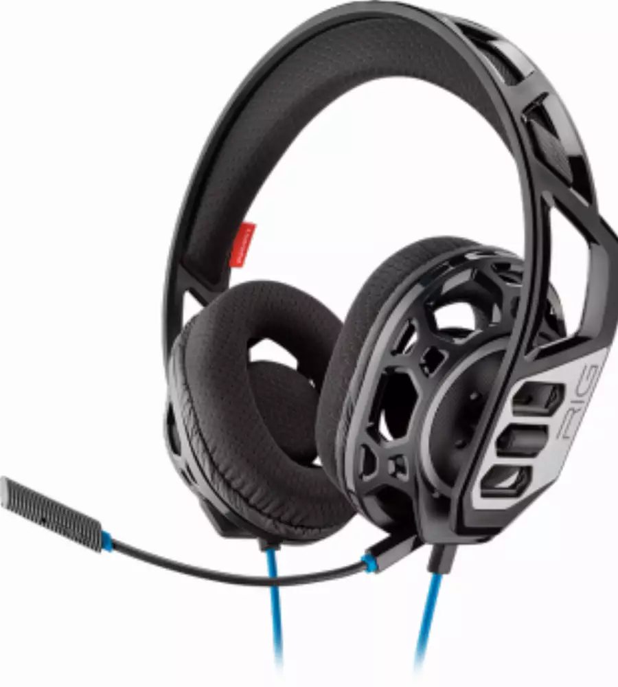 Геймърски слушалки Plantronics RIG 300HS, Микрофон, Черен/Сребрист