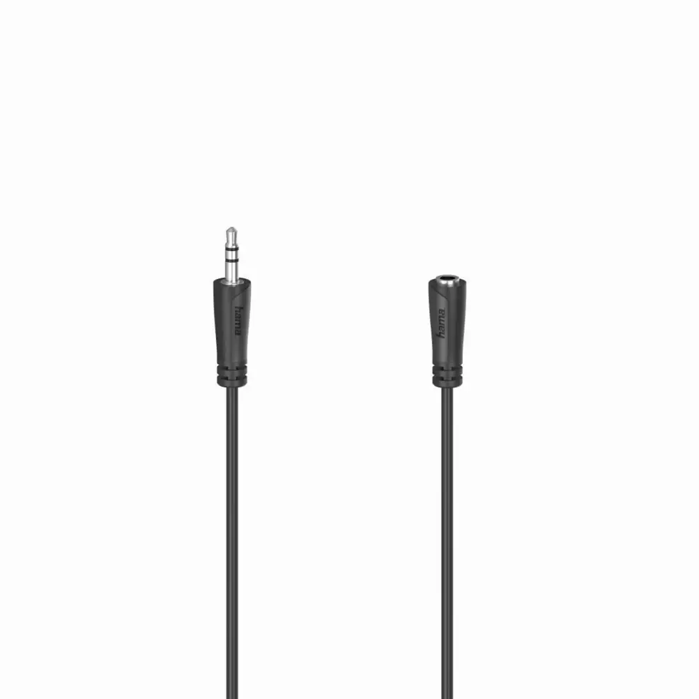 Câble audio prolongateur HAMA jack stéréo 3.5mm mâle/femelle, 3m