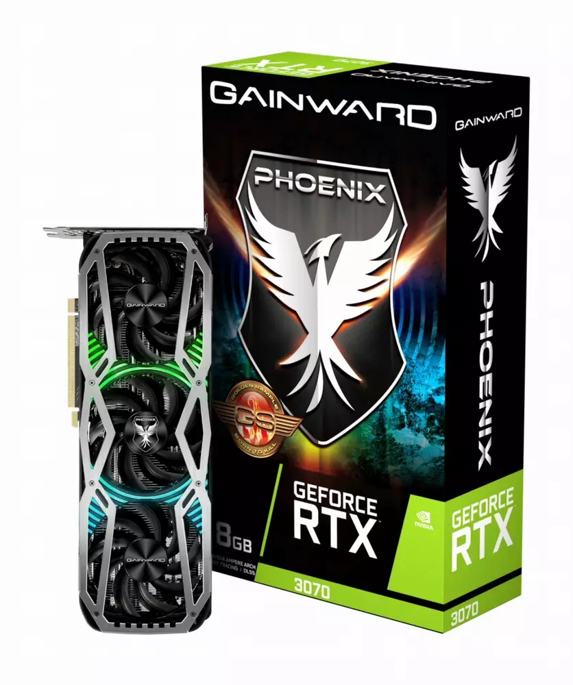 Видео карта Gainward GeForce RTX 3070 Phoenix GS 8GB