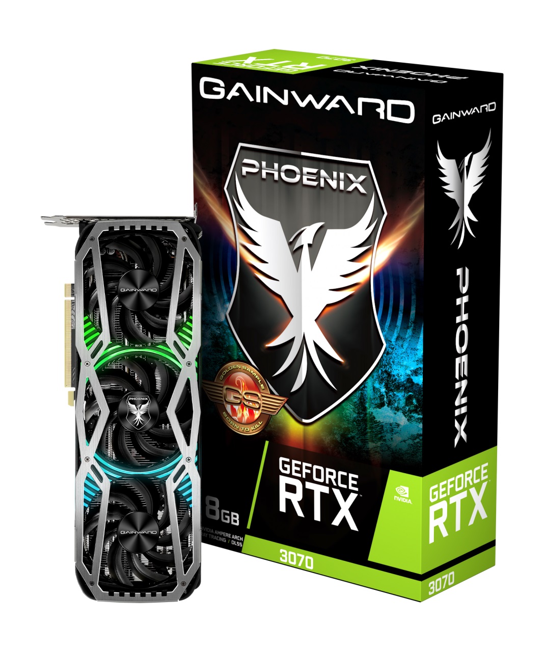 Видео карта Gainward GeForce RTX 3070 Phoenix GS 8GB