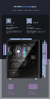 Кутия Zalman R2 BLACK ATX Case