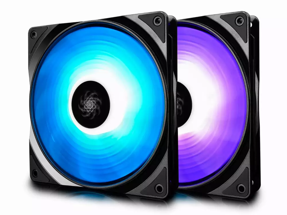 Комплект вентилатори Deepcool Fan Pack 2-in-1 2x140mm RF140 RGB