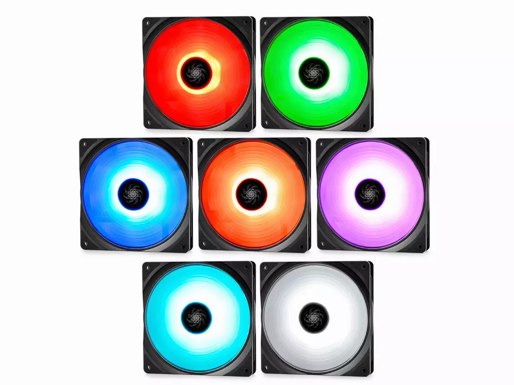 Комплект вентилатори Deepcool Fan Pack 2-in-1 2x140mm RF140 RGB