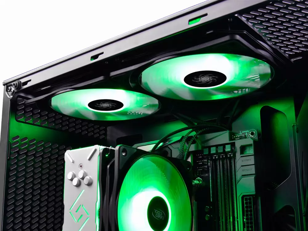 Комплект вентилатори Deepcool Fan Pack 2-in-1 2x140mm RF140 RGB