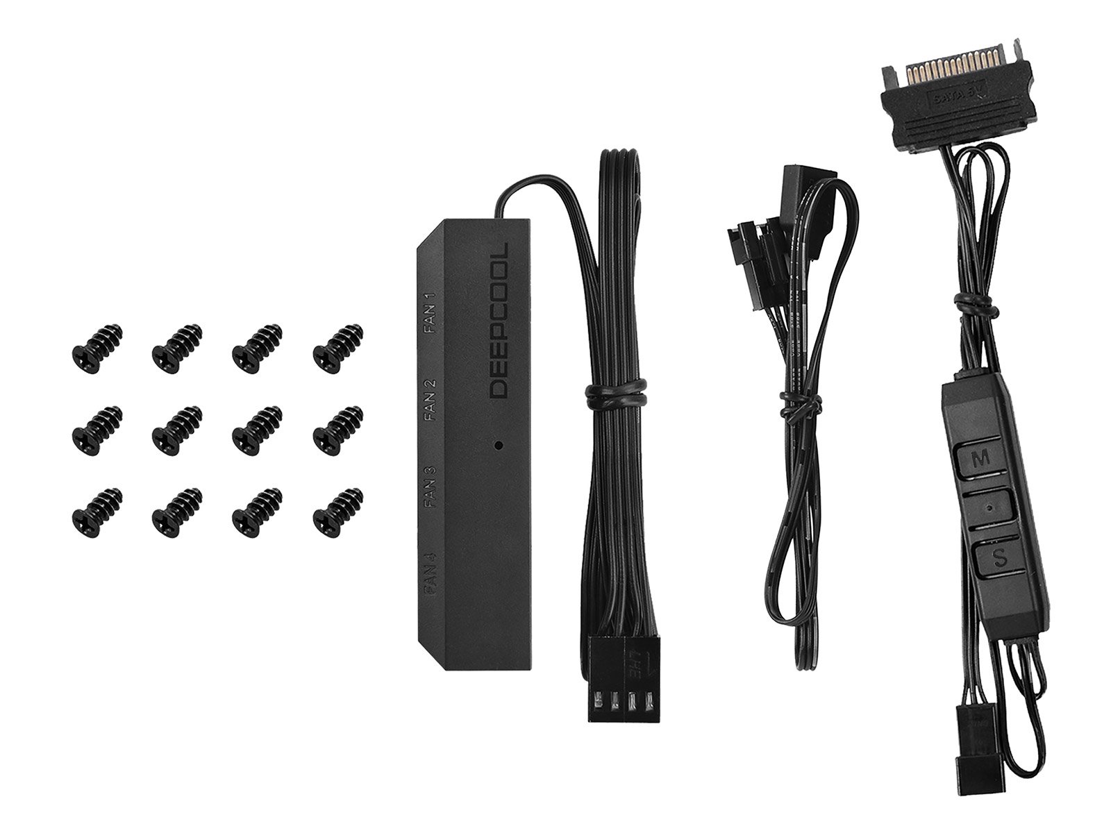 Комплект вентилатори Deepcool Fan Pack 2-in-1 2x140mm RF140 RGB